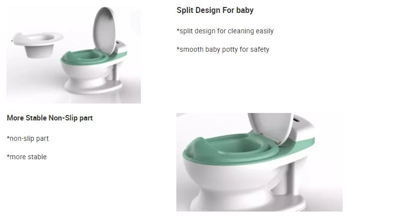 2023 Most Popular Baby Potty Training Simulation Adult Toilet with Pumping Sound