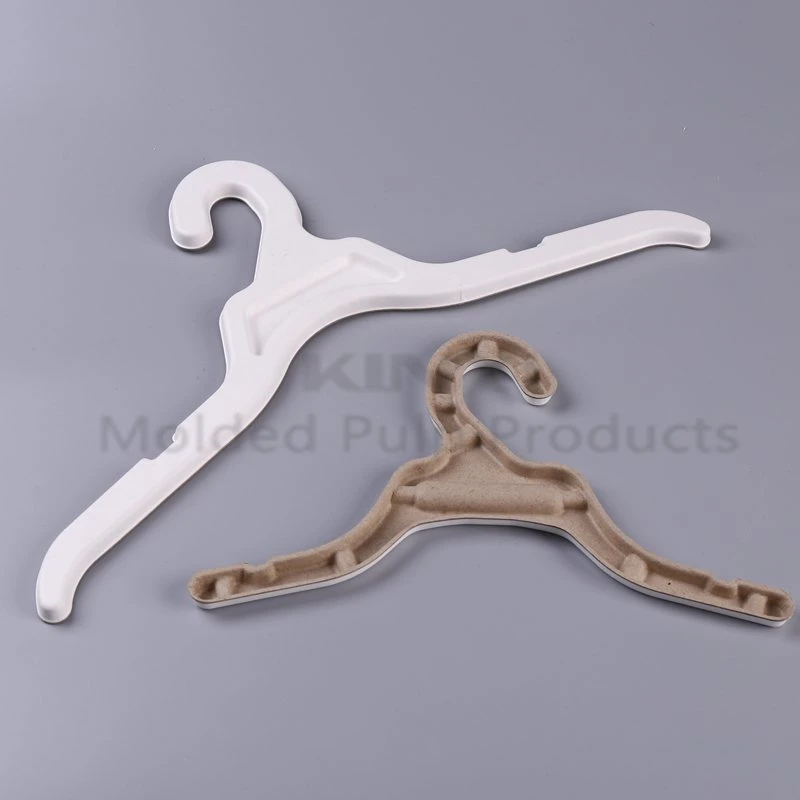 Biodegradable Packaging Molded Pulp Hanger for Baby Cloth